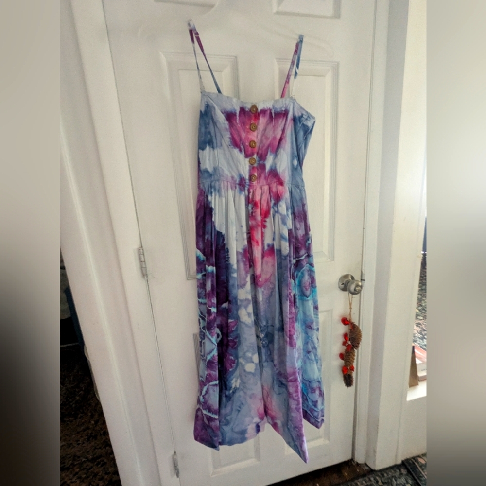 Free People Tie-Dye Maxi Dress